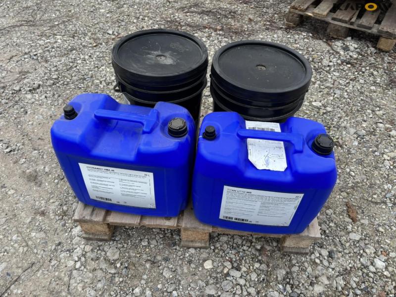 Vultrex grease, Titan Utto WB and Hydraway HMA 46 3