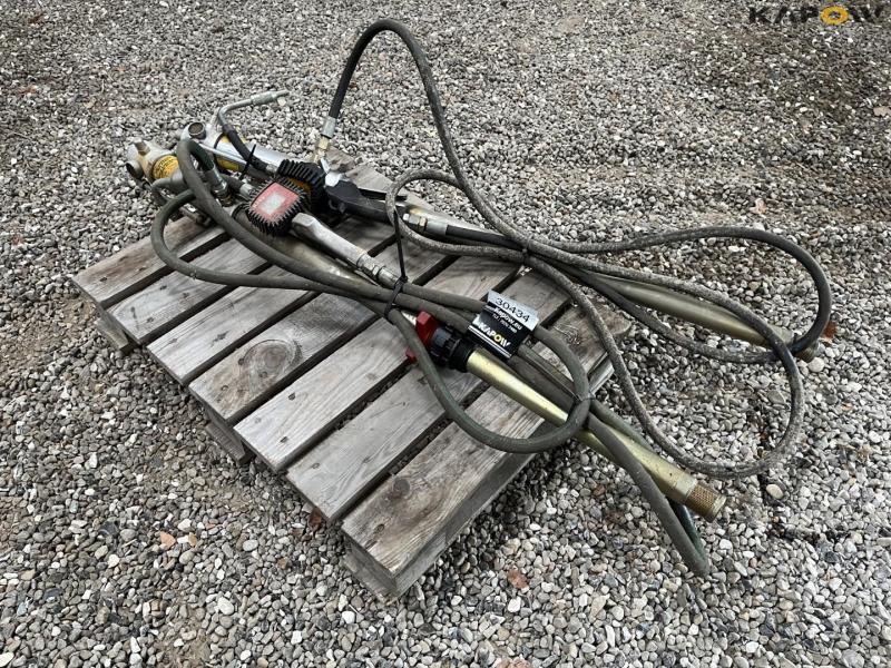 Oil pumps with gun - 2pcs 1