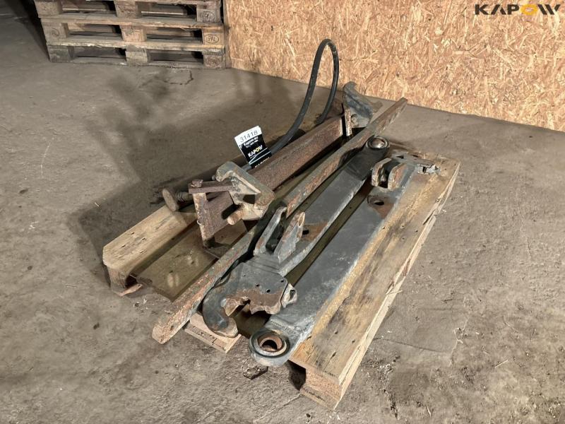 Original Fendt 820 lift arms and hollow boom 1