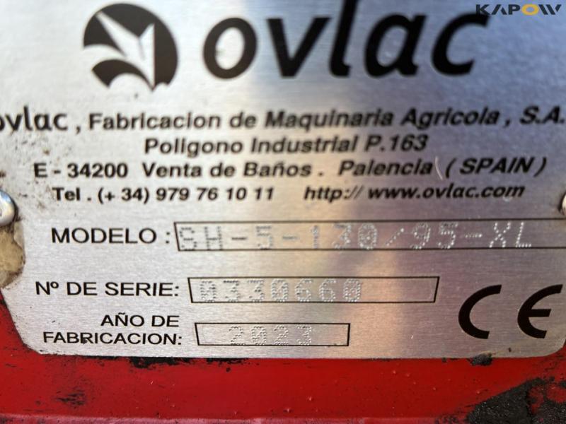 Ovlac SH-5-130/95-XL 5 furrow reversible plough 37