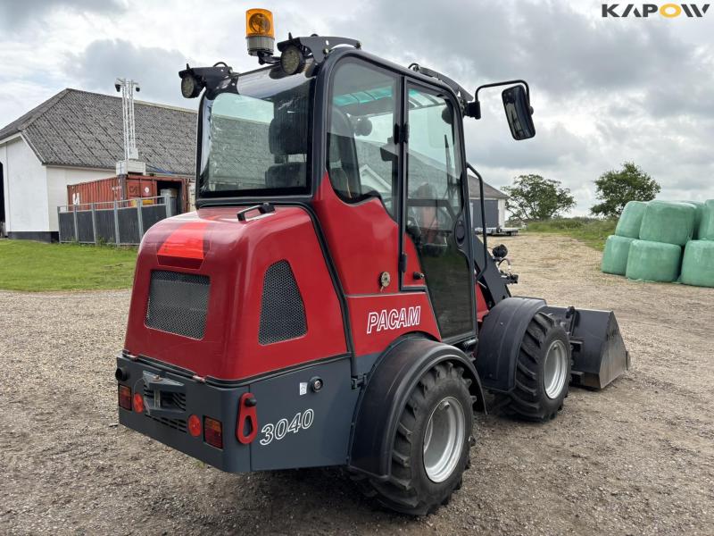 PACAM 3040 skid steer loader with cabin 5