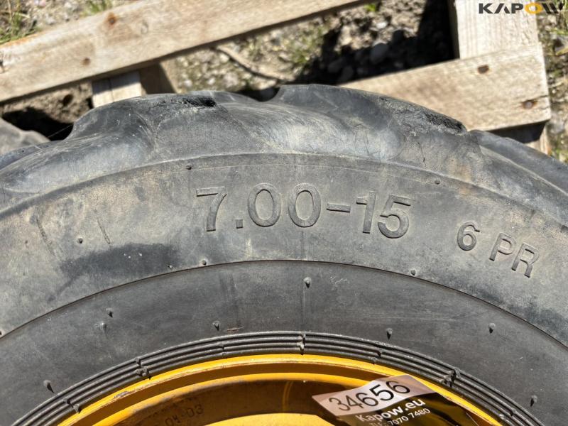 Pack wheels for Väderstad Rapid 2 pcs. 6