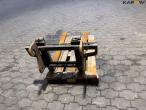 Pallet forks with giant hitch 6