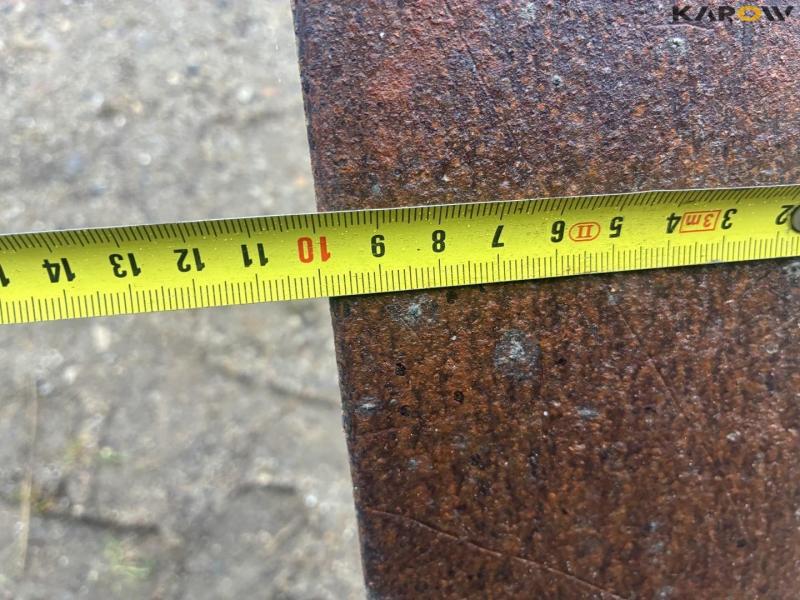 Pallet forks with excavator hitch 12