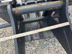 Pallet forks with Hydrema hitch 12