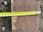 Pallet forks with Hydrema hitch 10