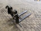 Pallet forks with Weidemann hitch 5