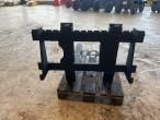 Pallet forks with Hydrema hitch 6