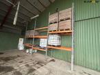 Pallet rack with contents 1
