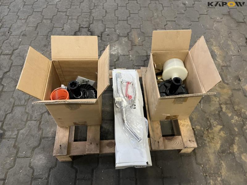 Piusi pump and compressor for 6-slot PTO 6