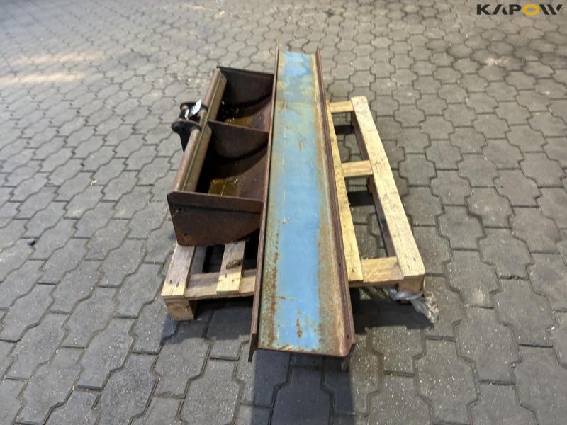 Grader beam 195 for mini excavator 12