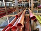 Plastic pipe 12