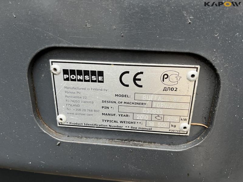 Ponsse Buffalo 8W forwarder 26