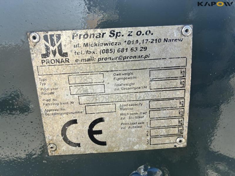 Pronar T285 hooklift truck 19