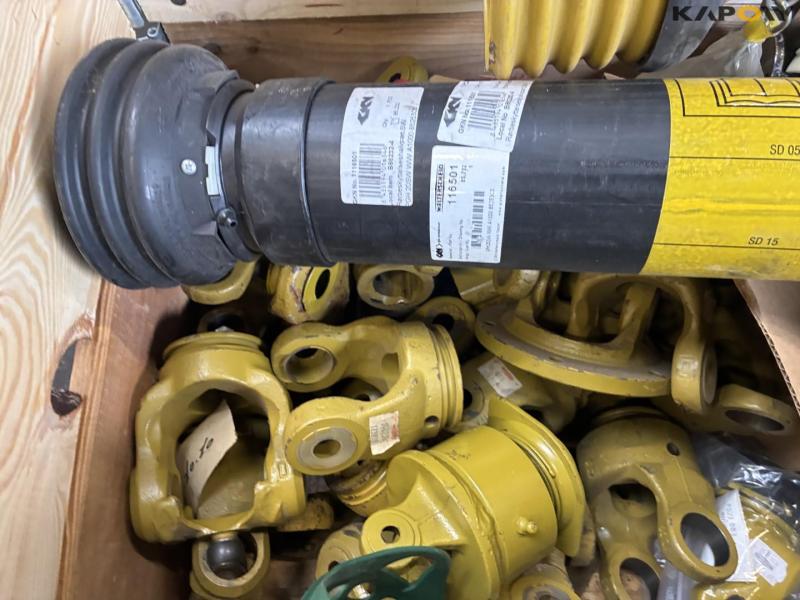 PTO guard/ forks/ clutch plates 16