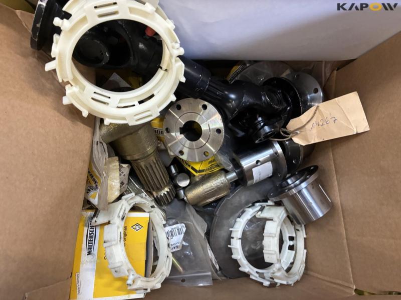 PTO guard/ forks/ clutch plates 20