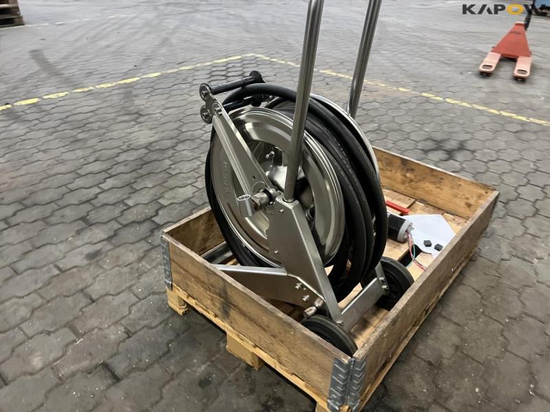 Raash hose reel with pump - New 5