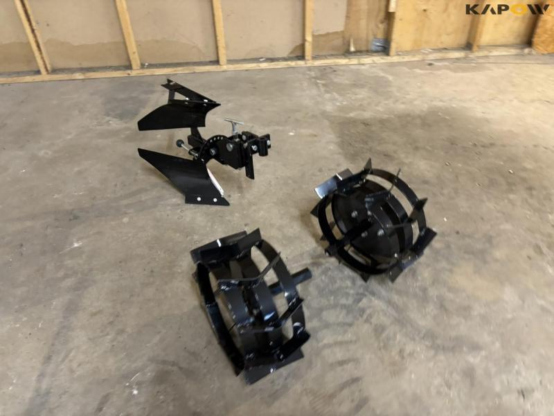 Tool carrier with tiller 52