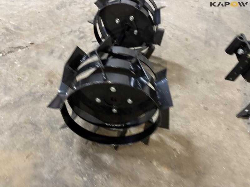 Tool carrier with tiller 58