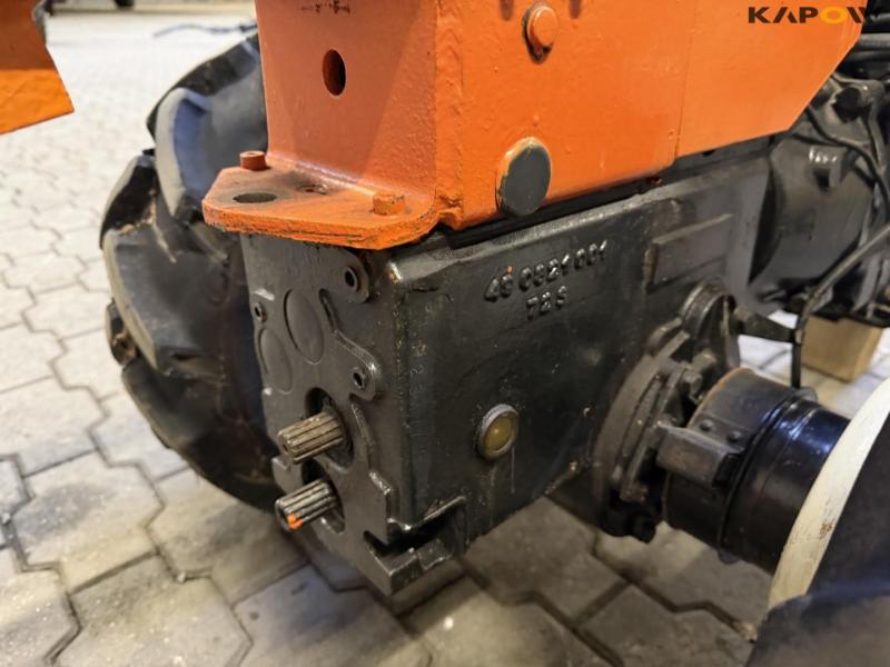 Tool carrier with harrow 26