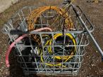 Cleaner in cage with accessories 2