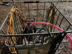 Cleaner in cage with accessories 3