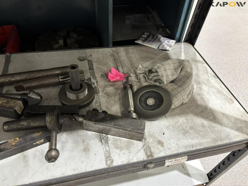 Shelving and workshop table 12