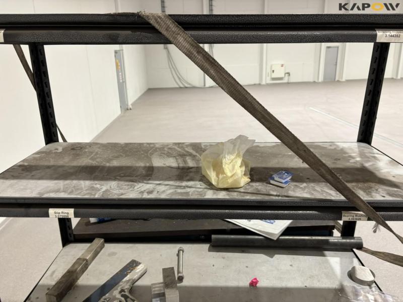 Shelving and workshop table 15