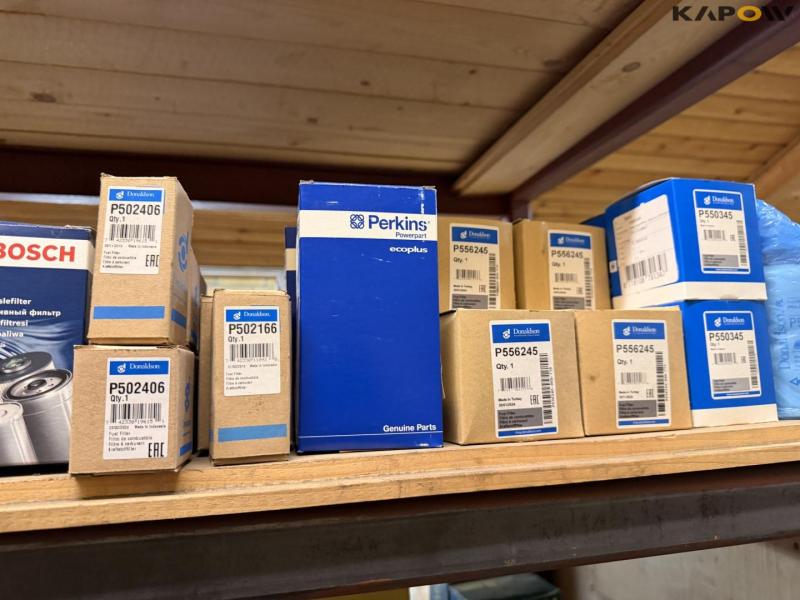 Spare parts and shelving 39