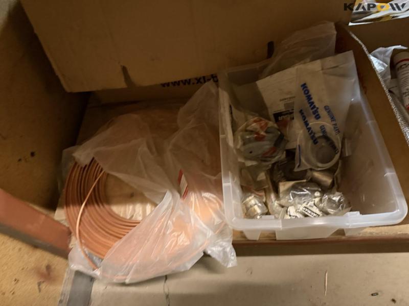 Spare parts and shelving 58