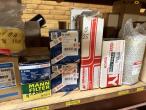 Spare parts and shelving 13