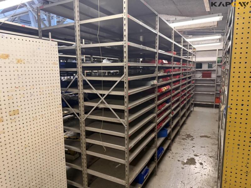Spare parts racks 12