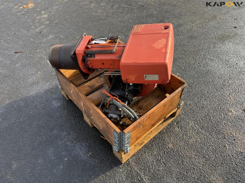 Riello oil boiler for drying cart 7