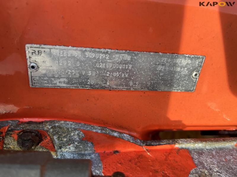 Riello oil boiler for drying cart 12