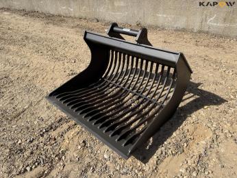 Shaker bucket with S60 hitch