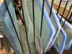 Window glass for machines 37