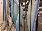 Window glass for machines 40