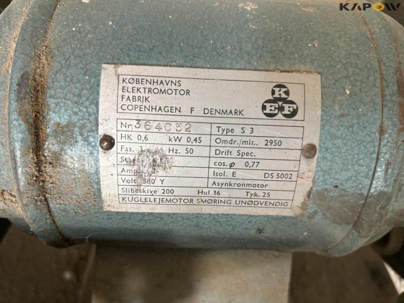 Rolling table + bench grinder 6