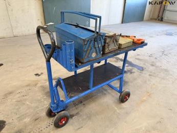 Trolley with tools