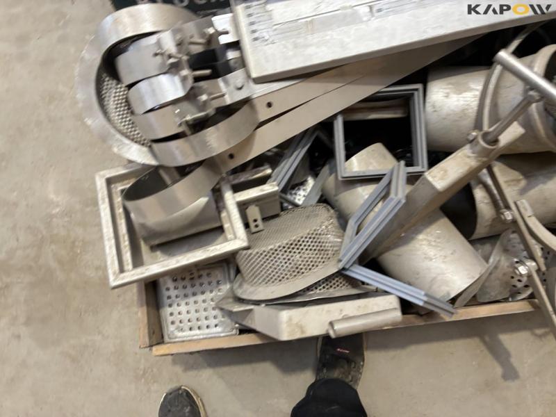 Stainless steel parts - mostly drain parts 9