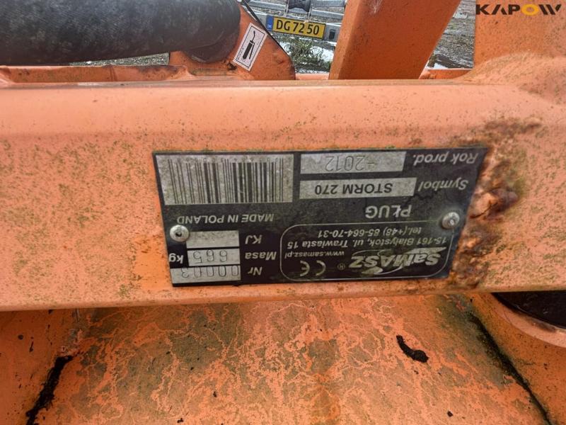 SaMASZ Storm 270 Snow Plow With A-Frame 26