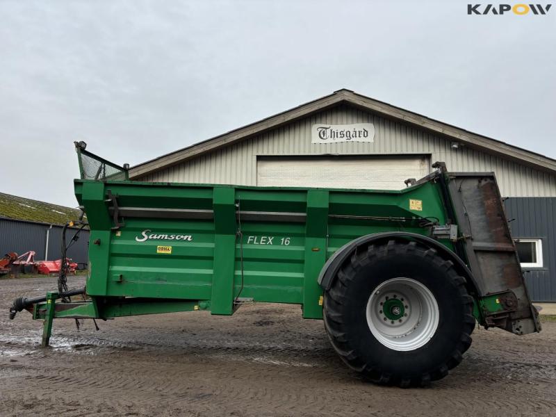 Samson Flex 16 fertilizer spreader 8