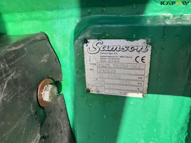 Samson PG25 slurry tanker without hose boom 23