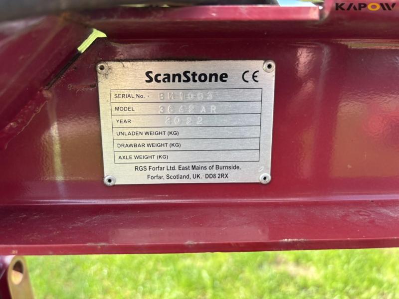 ScanStone 3842AR bed plow 28