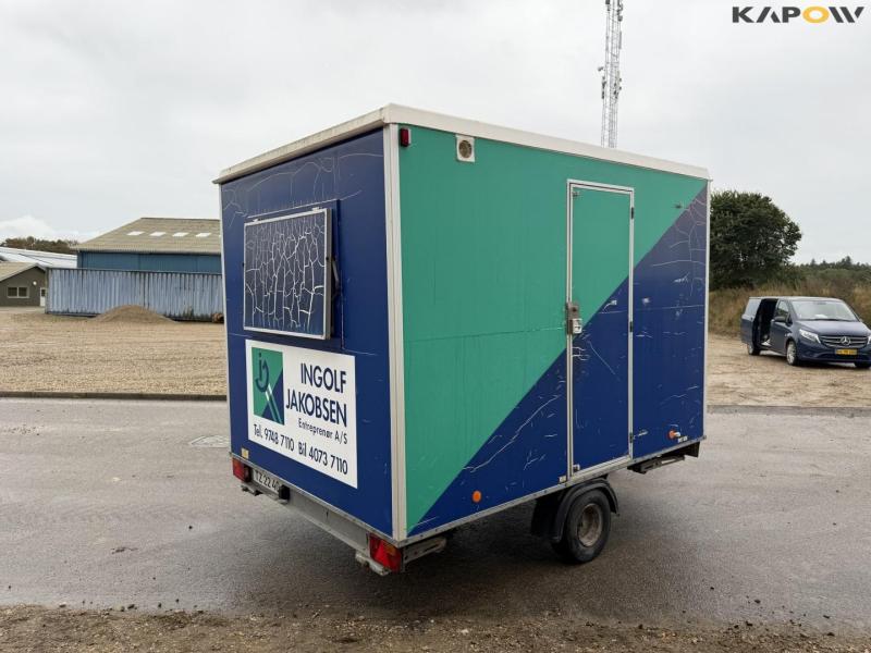 Scan trolley BE750 site hut 13