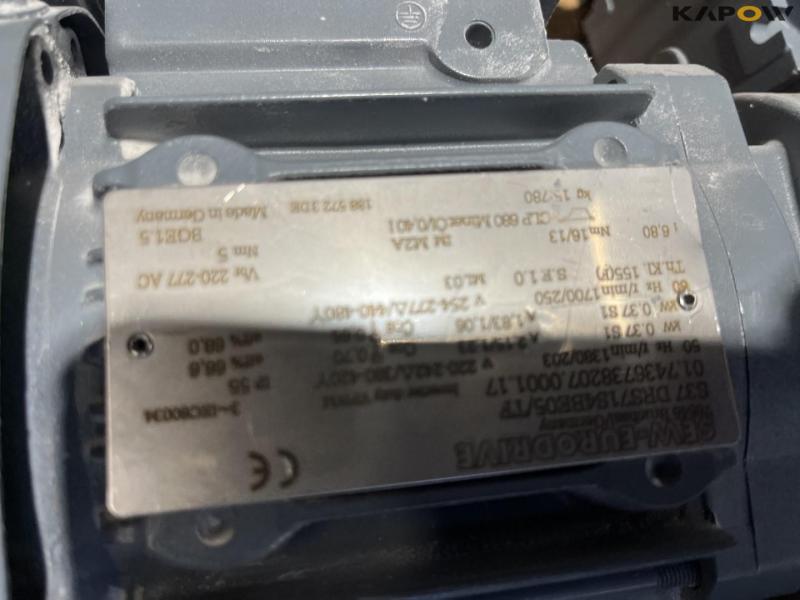 Sew-Eueodrive electric motor with gear 22
