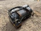Sima S25 concrete mixer bucket with Weidermann hitch 7
