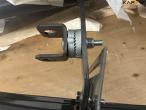 Swath divider set for Agco header 8