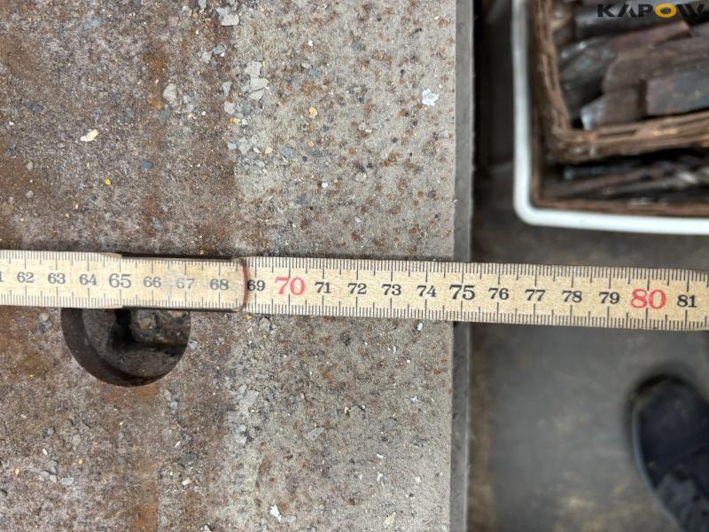 Cutting steel 41x74x3 cm 6 pcs 7