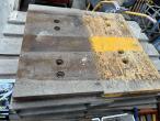Cutting steel 41x74x3 cm 6 pcs 1